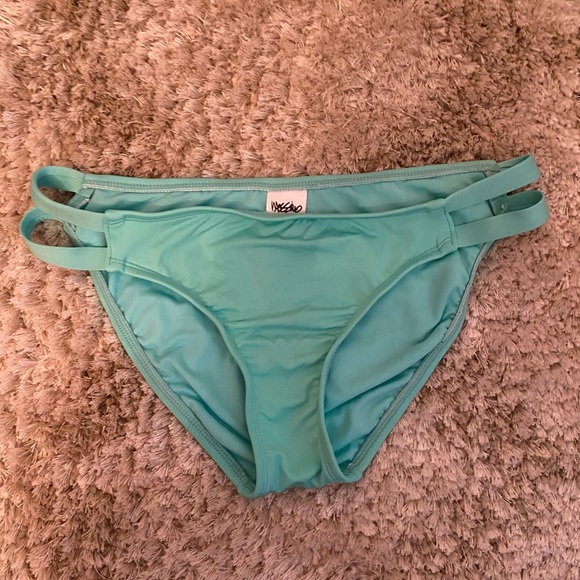 aqua blue bikini bottoms - Picture 1 of 2